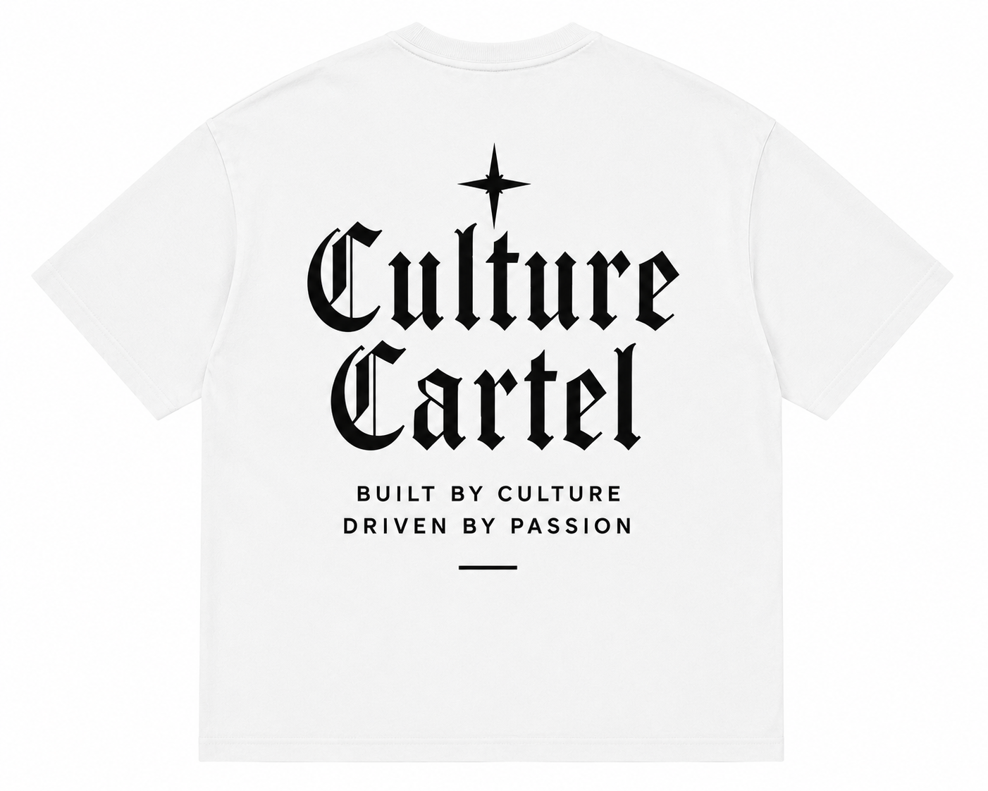 White Signature Tee Culture Cartel