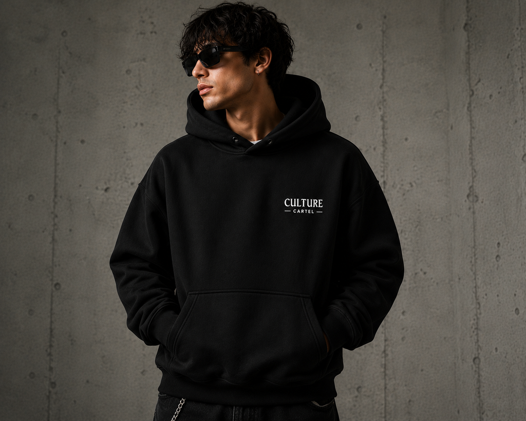 Black Signature  Hoodie  Culture Cartel