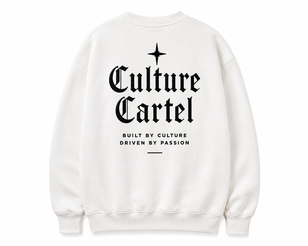 White Signature  Sweater  Culture Cartel