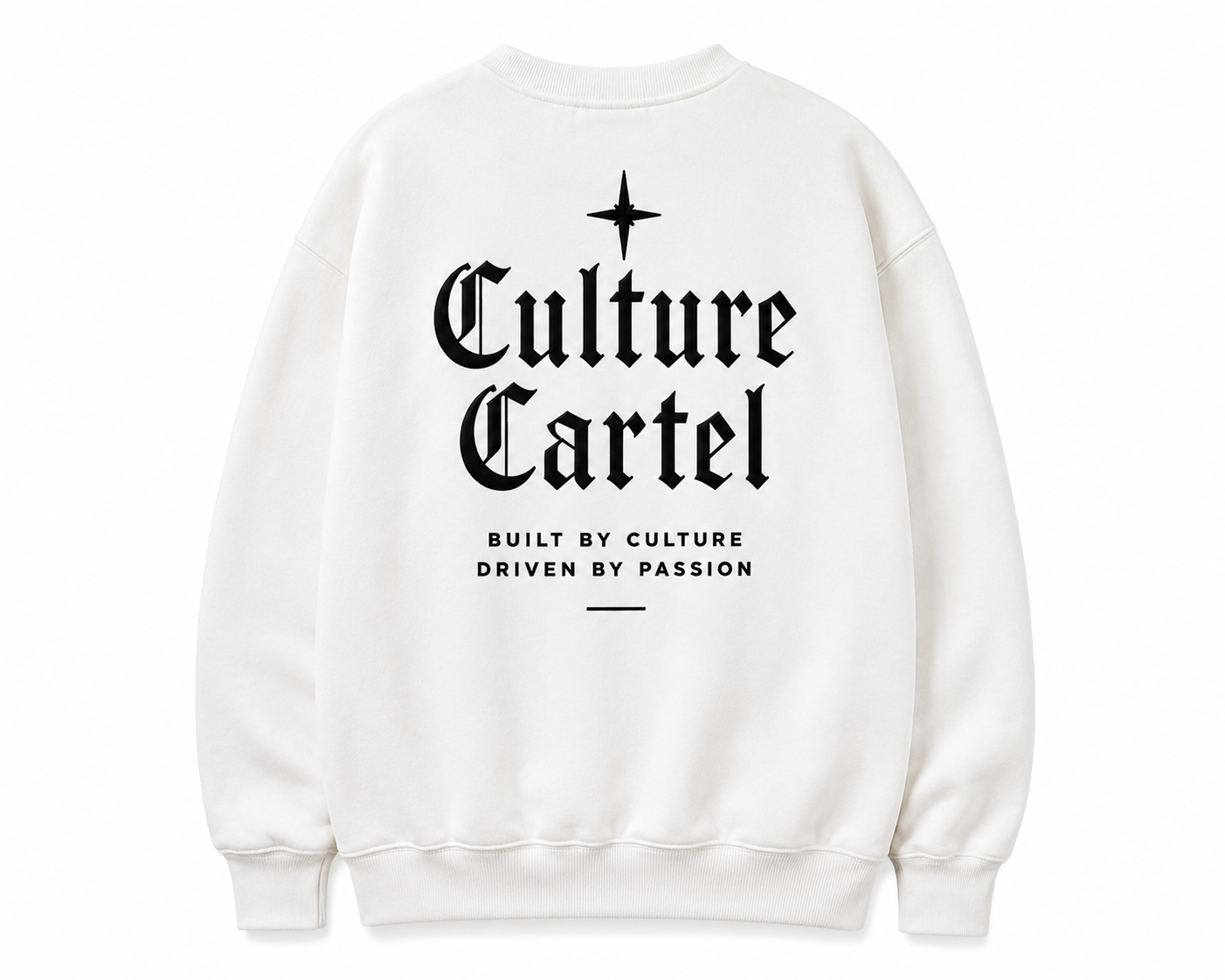 White Signature  Sweater  Culture Cartel