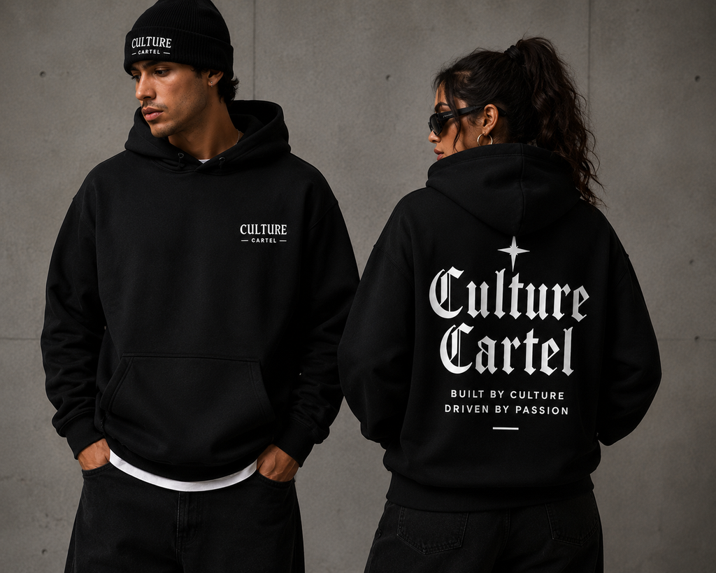 Black Signature  Hoodie  Culture Cartel