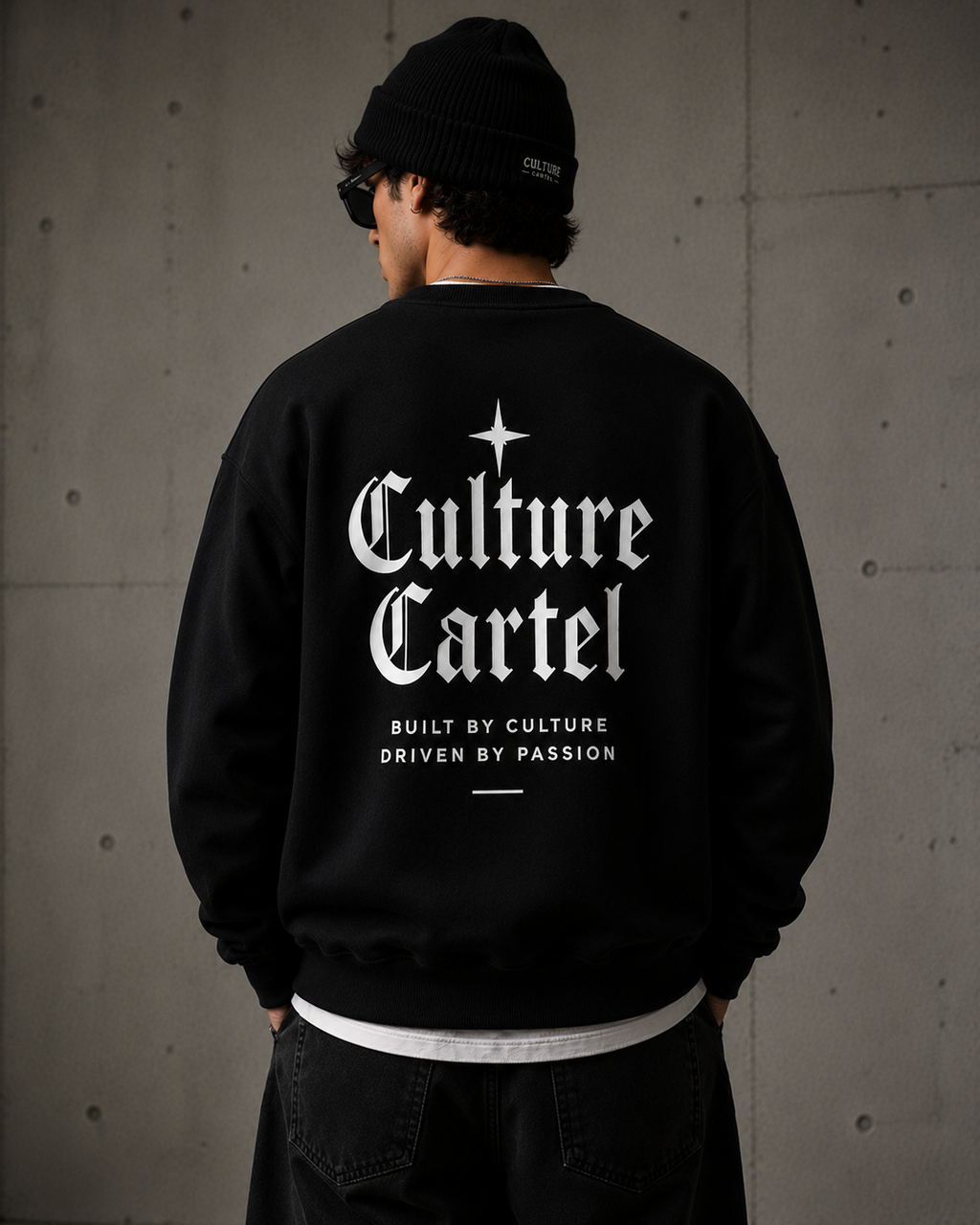Black Signature  Sweater  Culture Cartel