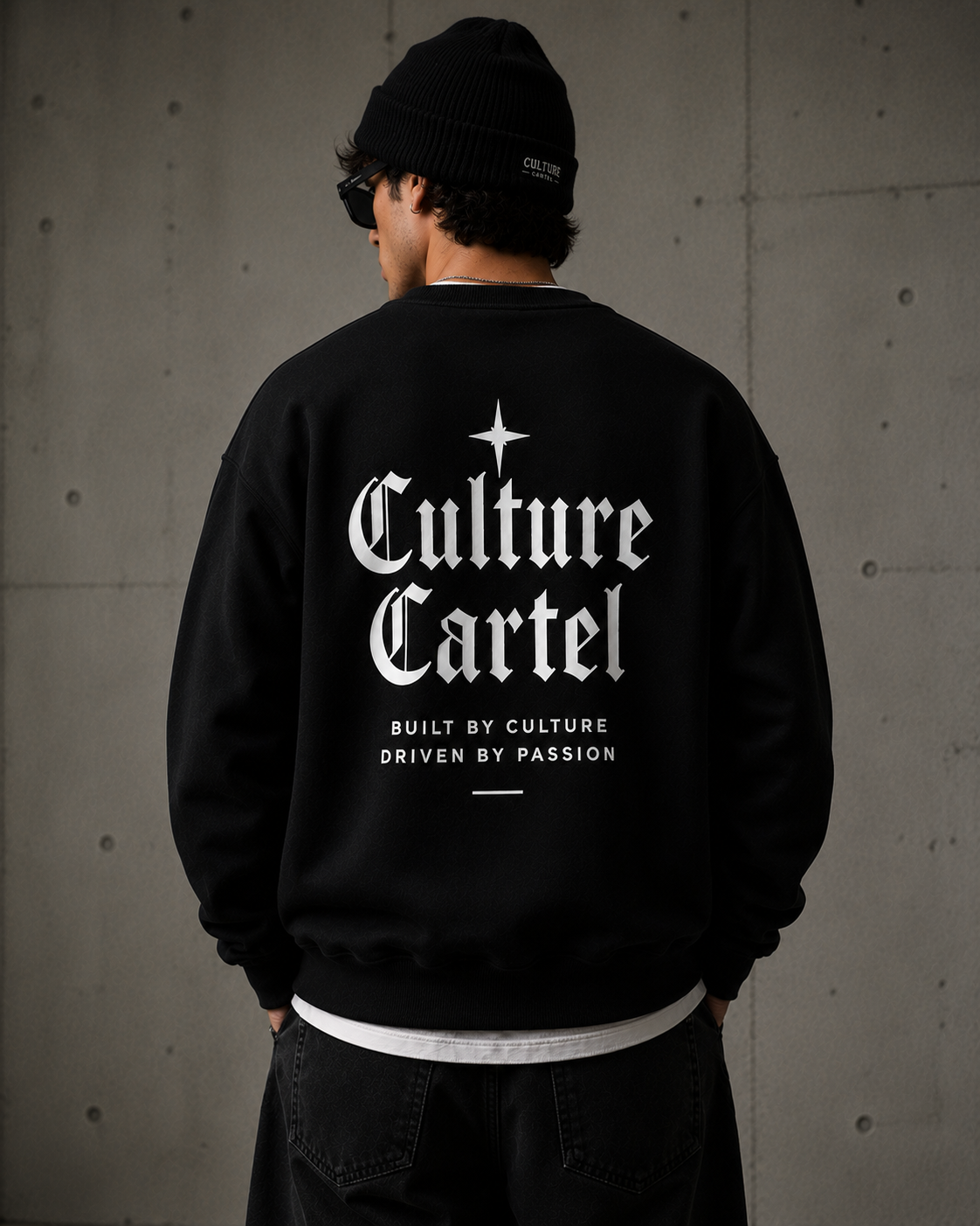 Black Signature  Sweater  Culture Cartel