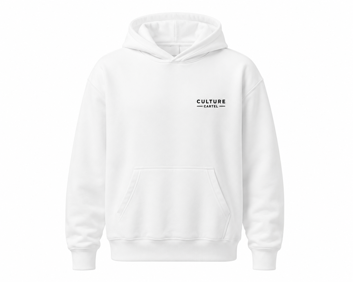 White Signature  Hoodie  Culture Cartel