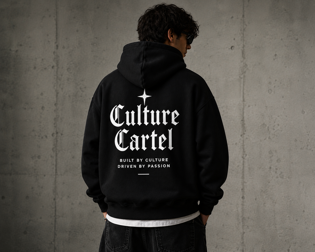 Black Signature  Hoodie  Culture Cartel